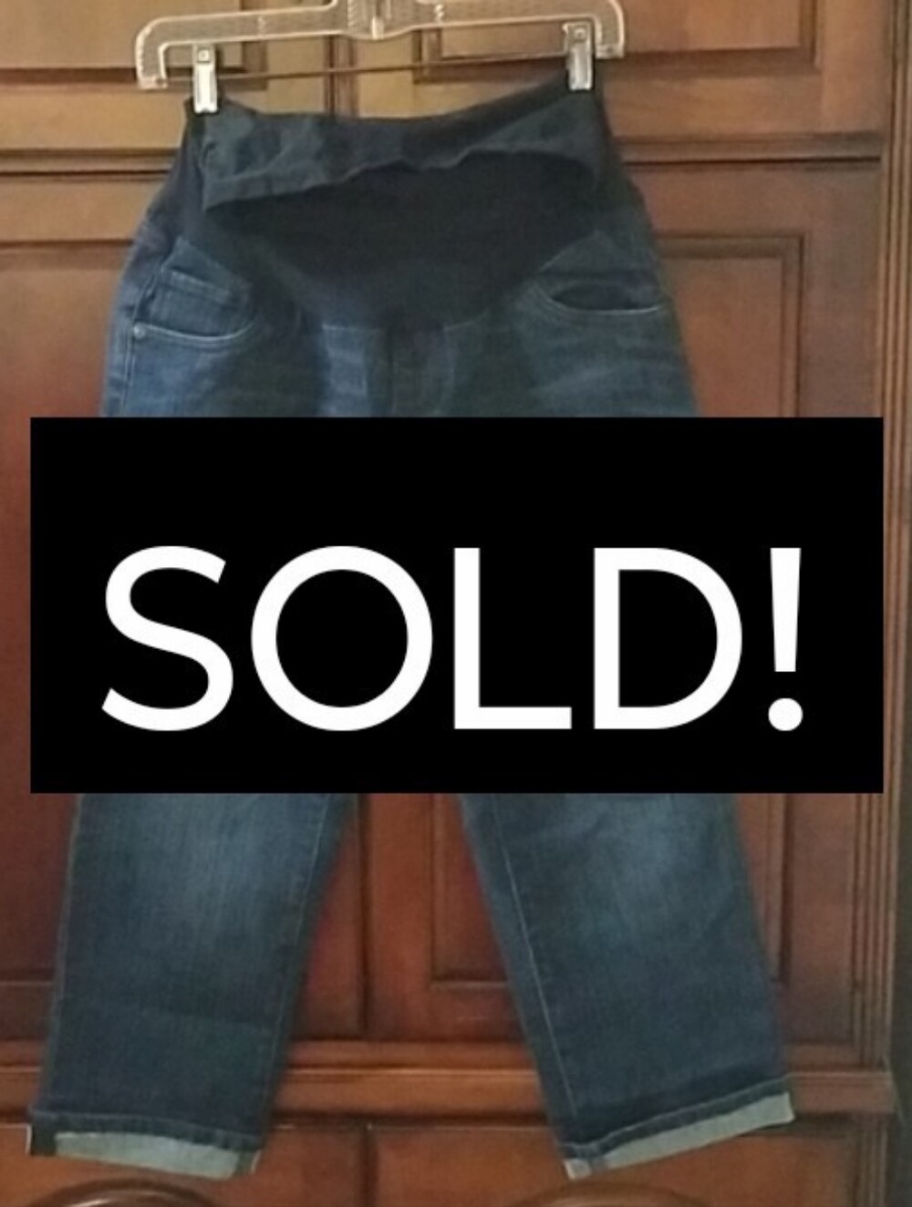 🌹NWOT Oh Baby by Motherhood size L jeans